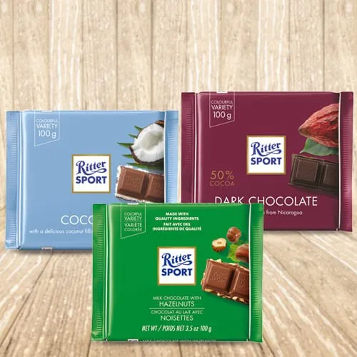 Online Pack of Chocolates from Ritter Sport