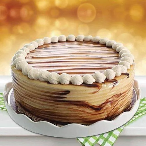 Order Irresistible Chocolate Coffee Cake Online, Price Rs.595 | FlowerAura