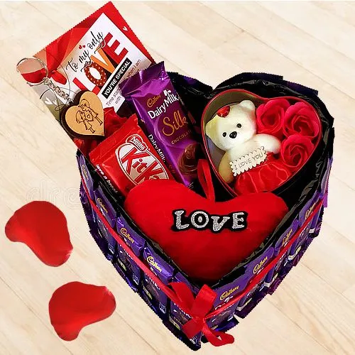 cadbury chocolate love hearts