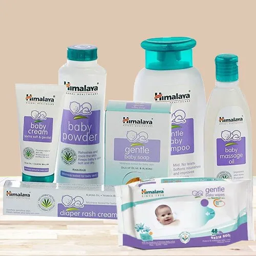 Himalaya Baby Gift Pack Series,Pack of 1 Set,White & Himalaya Baby Hair Oil  200 ml(1 Count) : Amazon.in: Baby Products