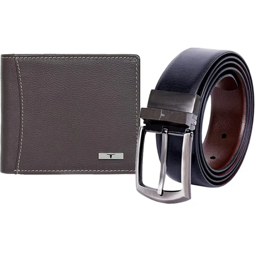 Buy MarkQues Men's Tan and Black Leather Wallet & Belt Combo (GTH-2204  NL-0102) Online at Best Prices in India - JioMart.