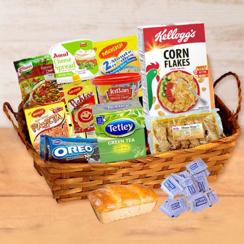 Tasty Breakfast Gift Hamper To Hyderabad | Free Shipping