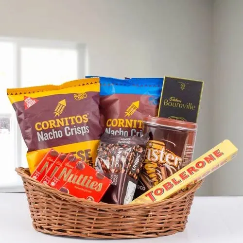 Send Remarkable Healthy Snacks Assortment Gift Basket | Free Delivery |  PrettyPetals