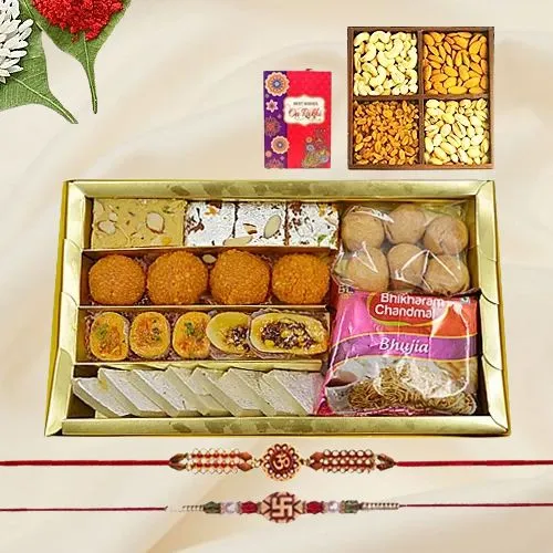 Send sumptuous savories n sweet gift box to Pune, Free Delivery -  PuneOnlineFlorists