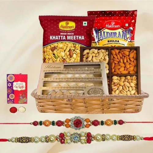 Sweets N Savory Rakhi Gift Hamper