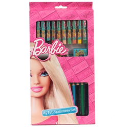 barbie stationery set