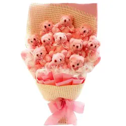 Order Exclusive Bouquet of Teddy 