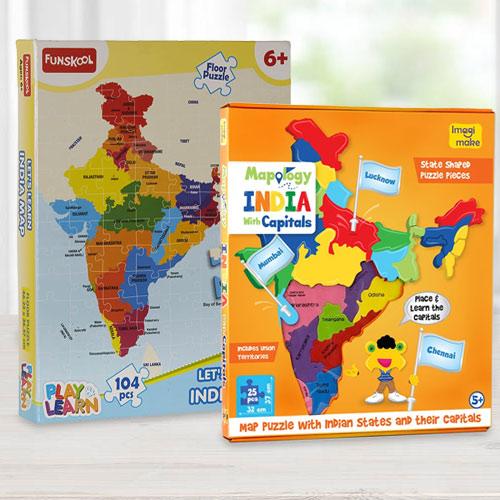 Funskool World Map Puzzle Outstanding Educational Map N Funskool India Map Puzzle Set Delivery In  Hyderabad - Hyderabadonlineflorists