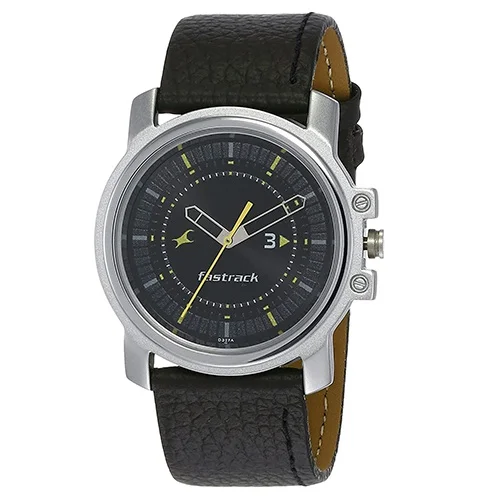 Marvelous  Economy Black Dial Mens Analog Watch