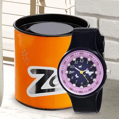 Buy Online Zoop By Titan Quartz Analog Blue Dial PU Strap Watch for Kids -  nr26019pp02w | Titan