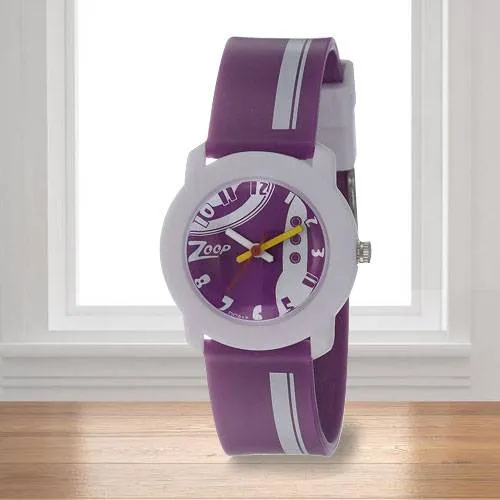 Buy Online Zoop By Titan Digital Dial Nylon Strap Watch for Kids -  nrc3001pv03 | Titan